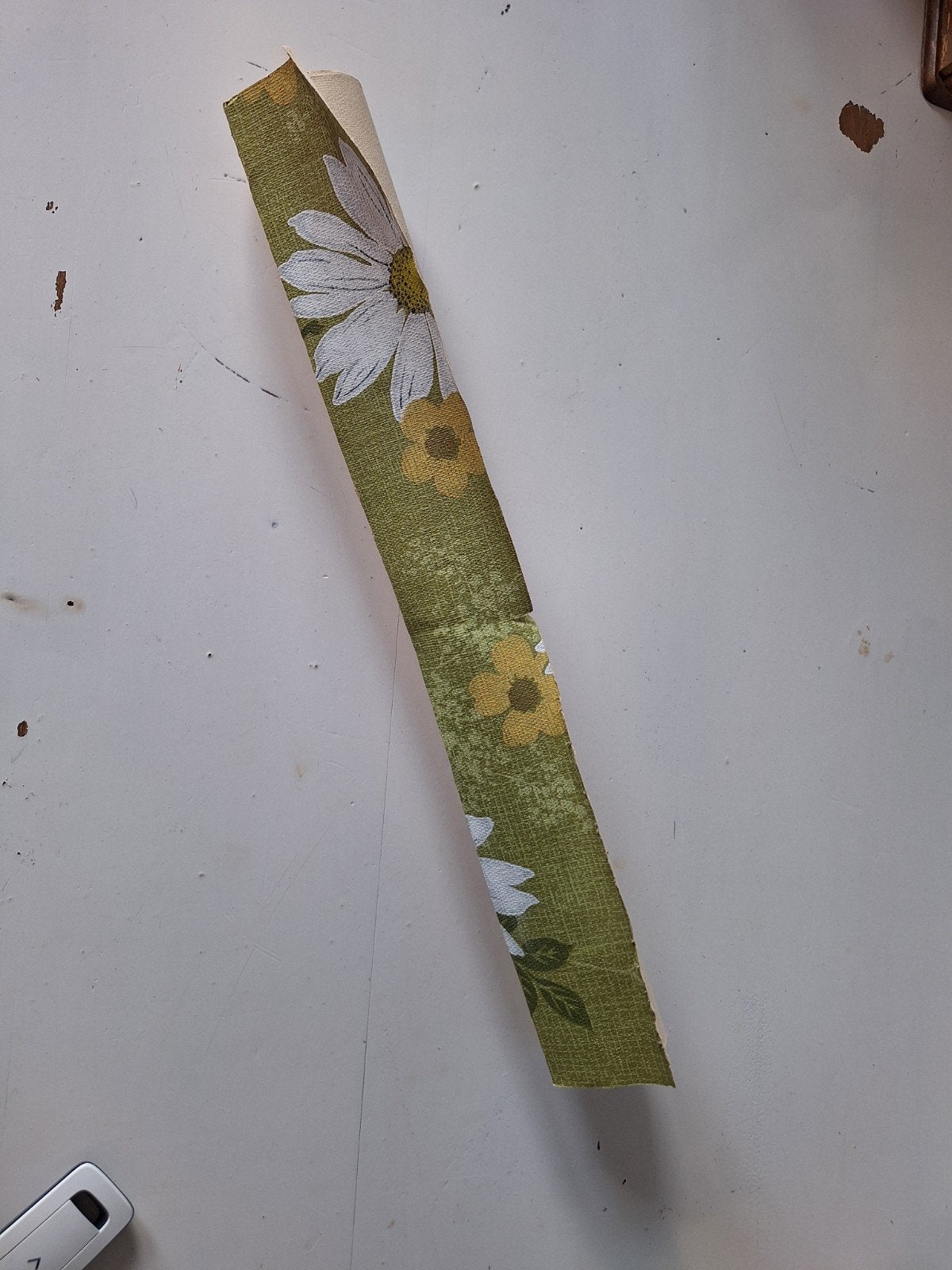 Vintage Madeliefjes Behang - Crown Wallpaper uit Engeland, Bloemen, Overige merken, Ophalen of Verzenden, Vintage/retro