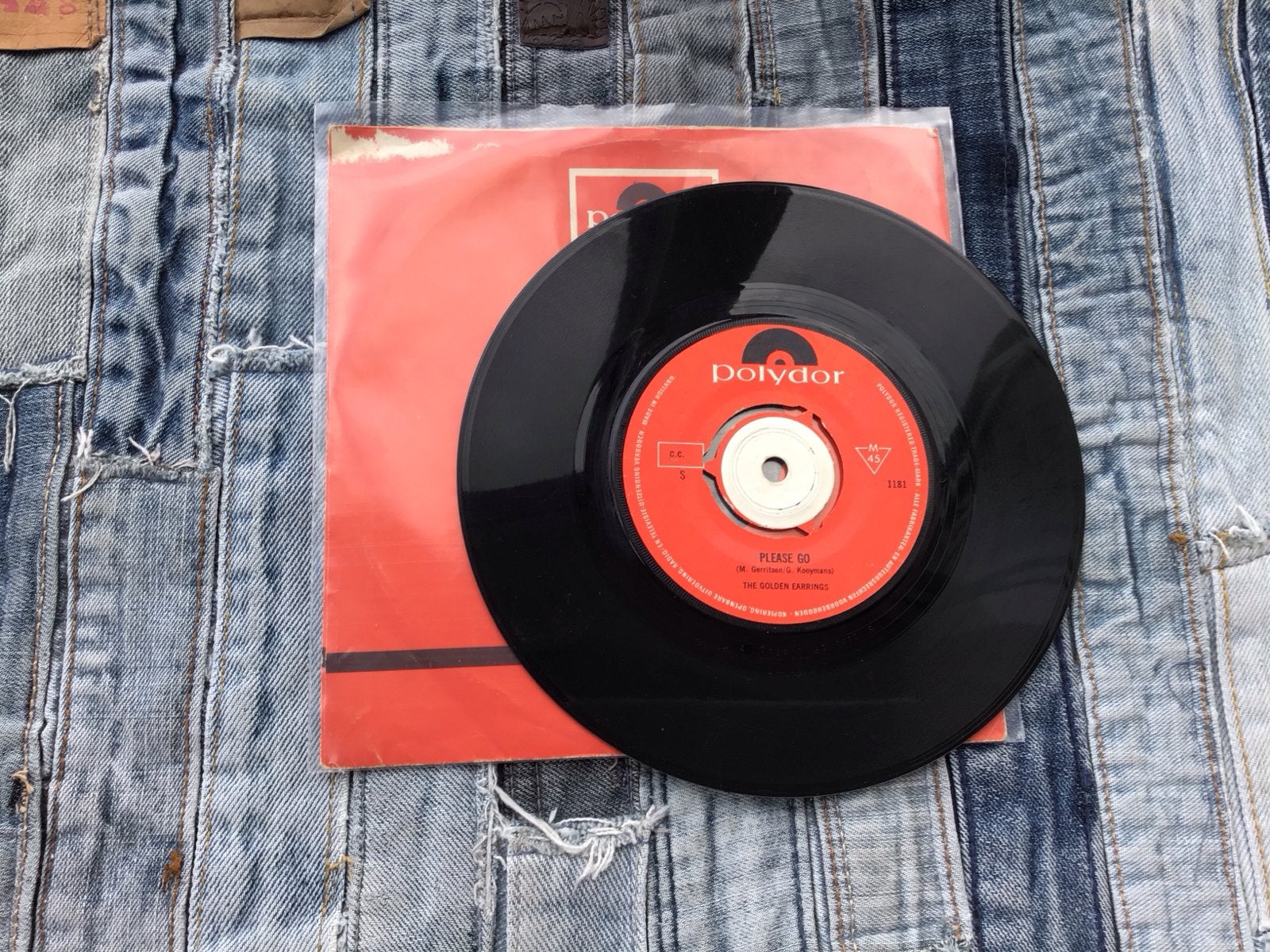 The Golden Earrings - Please Go / Chunk of Steel 7" Vinyl, Gebruikt, Originele persing, 7 inch, Ophalen of Verzenden