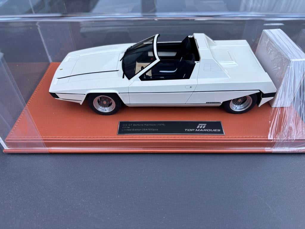 Ferrari 308 Bertone Rainbow Top Marques 1:18 Nieuw in doos, Overige merken, ., Nieuw, Ophalen of Verzenden