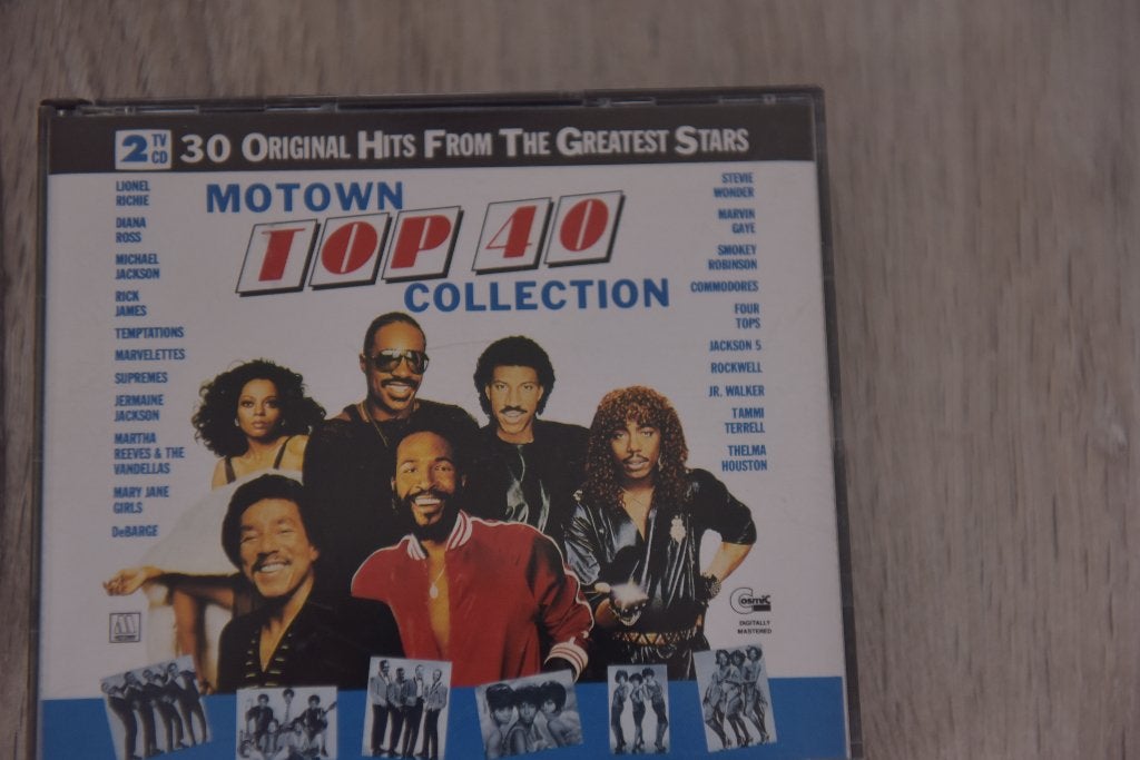 MOTOWN TOP 40 COLLECTION 2CDbox, Verzenden, Zo goed als nieuw, R&B en Soul