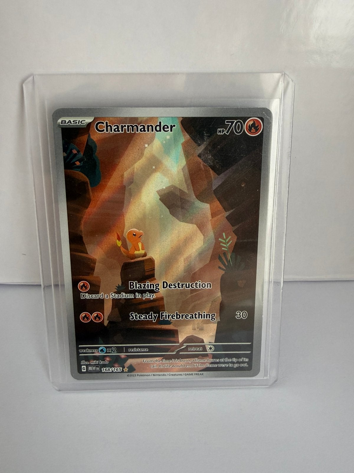 Charmander 168/165 MEW Pokemon 151, Ophalen of Verzenden, Nieuw