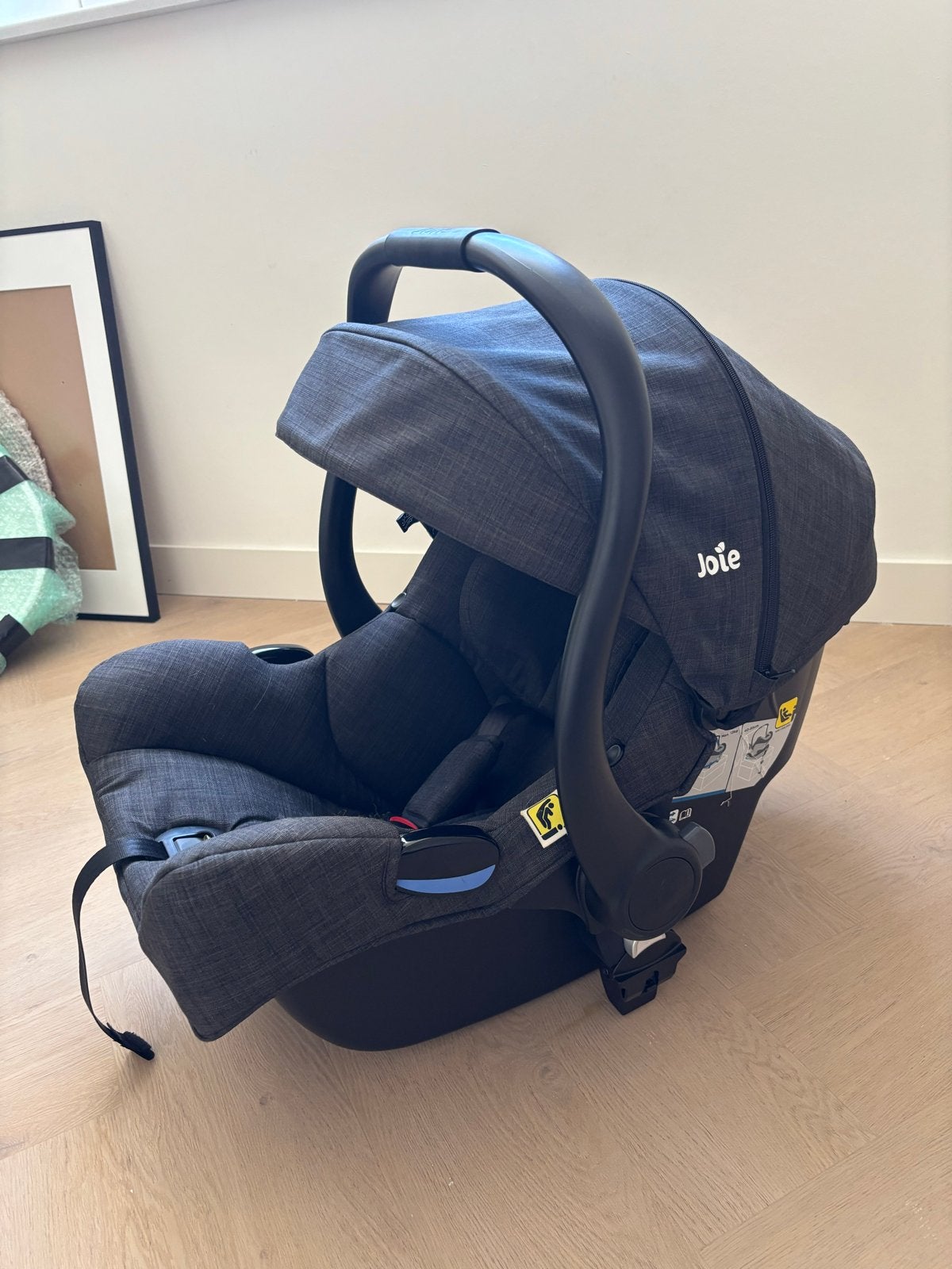 Joie i-Gemm 3 autostoel inclusief isofix en newborn inzet, Zo goed als nieuw, Isofix, 0 t/m 13 kg, Ophalen