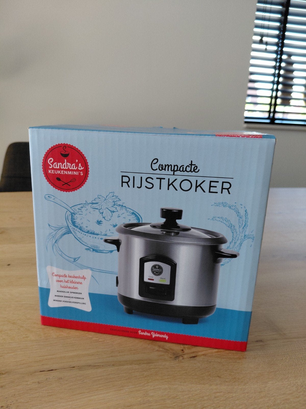Compacte Rijstkoker, Ophalen of Verzenden, Zo goed als nieuw
