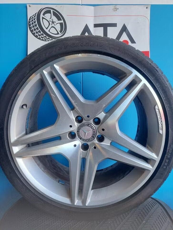 20 inch Mercedes S Klasse W221 AMG velgen Origineel, Gebruikt, Velg(en), -, -