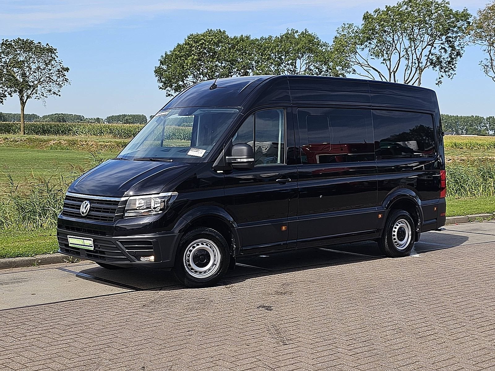 Volkswagen Crafter 35 2.0 TDI L3H3 Cruise control, Airco, Pd, Gebruikt, 4 cilinders, Volkswagen, Zwart
