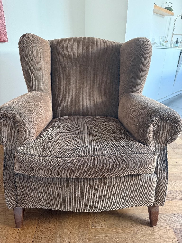Oorfauteuil Fendi Casa, Ophalen, Gebruikt, Klassiek, 75 tot 100 cm