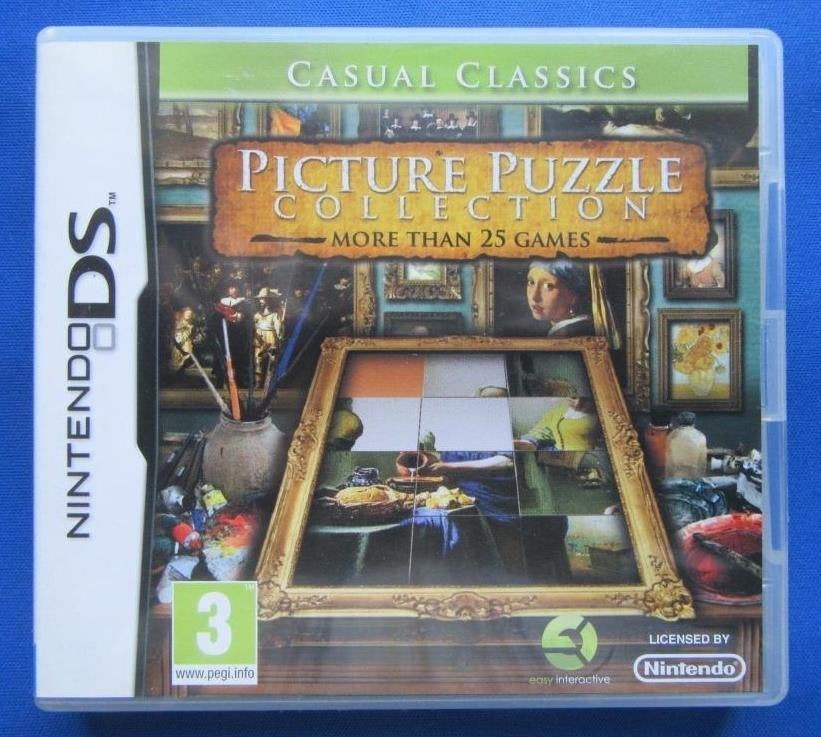 Picture Puzzle Collection, Spelcomputers en Games, Games | Nintendo DS, Puzzel en Educatief, 1 speler, Ophalen of Verzenden, Zo goed als nieuw