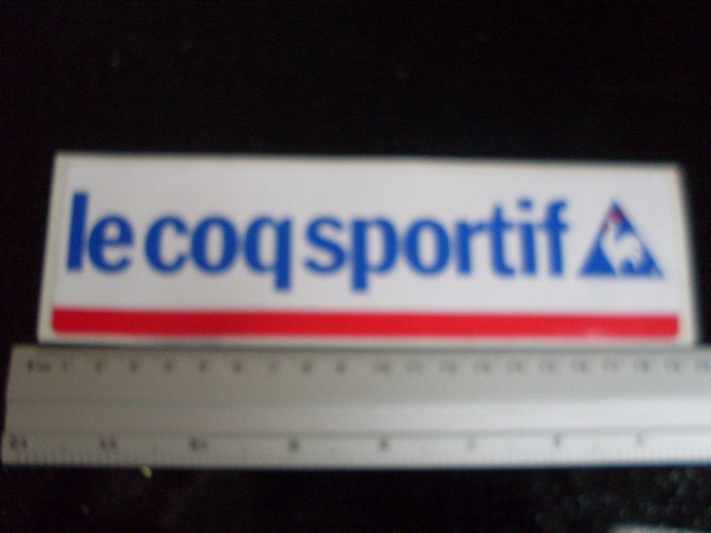 sticker le coq sportif logo, Verzamelen, Verzenden, Zo goed als nieuw, Merk