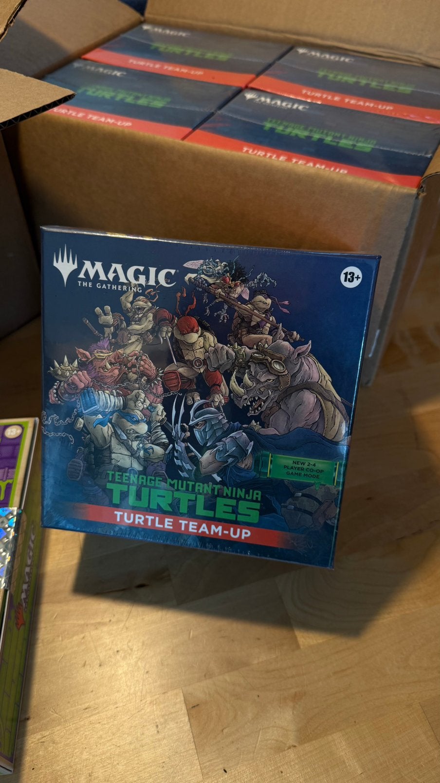 Teenage Mutant Ninja Turtles turtle team up, Hobby en Vrije tijd, Verzamelkaartspellen | Yu-gi-Oh!, Ophalen of Verzenden, Nieuw