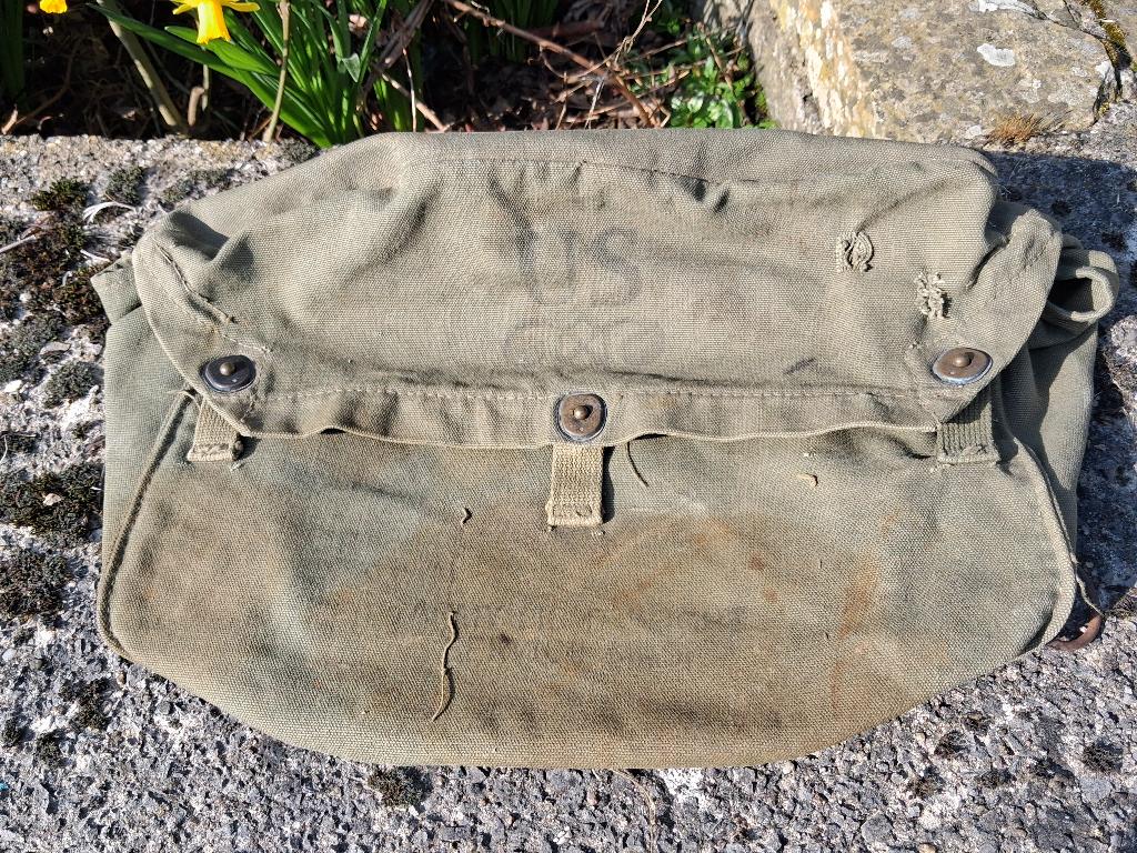 Prachtige Amerikaanse M6 Battle of the Ardennes tas WW2, Ophalen of Verzenden, Landmacht, Amerika, Overige typen
