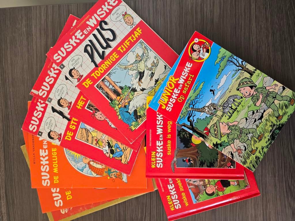 Suske en Wiske stripboeken, Boeken, Stripboeken, Meerdere stripboeken, Ophalen of Verzenden, Gelezen