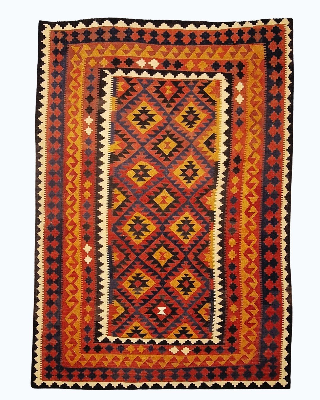 Tribal Kelim Afganistan 300x200 wollen vloerkleed, 1185VB, Info@rugsandcarpets.nl, De handelmaatschappij, 200 cm of meer