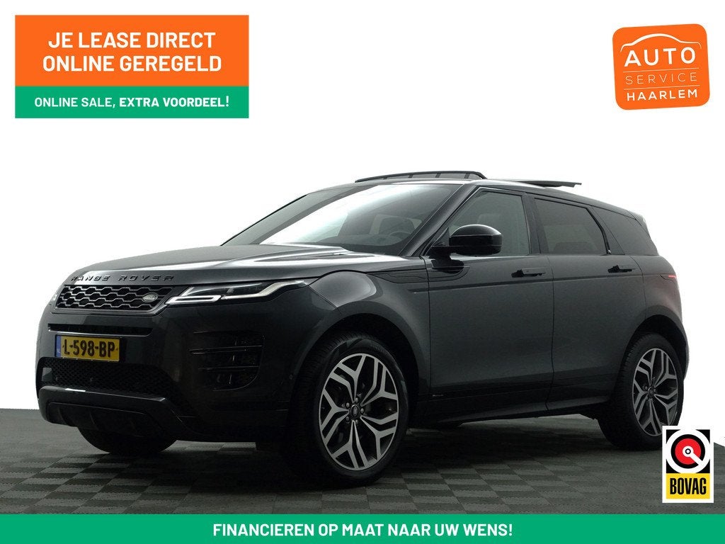 Land Rover Range Rover Evoque 2.0 P200 AWD R-Dynamic HSE- Pa, 1800 kg, 4 cilinders, Met garantie (alle), Bedrijf