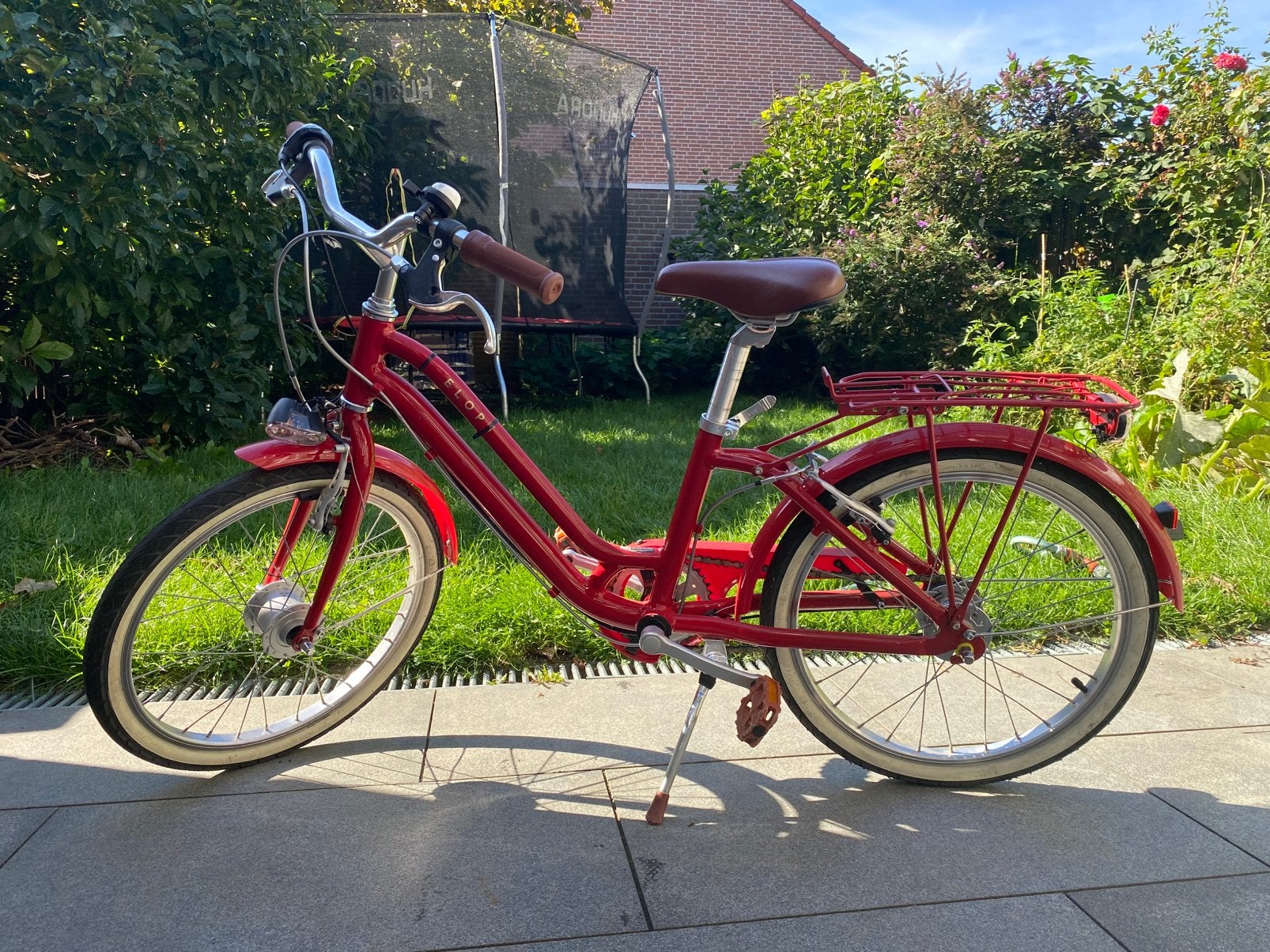 De rode miesje fiets, Fietsen en Brommers, Ophalen, Gebruikt, Velgrem, Versnellingen