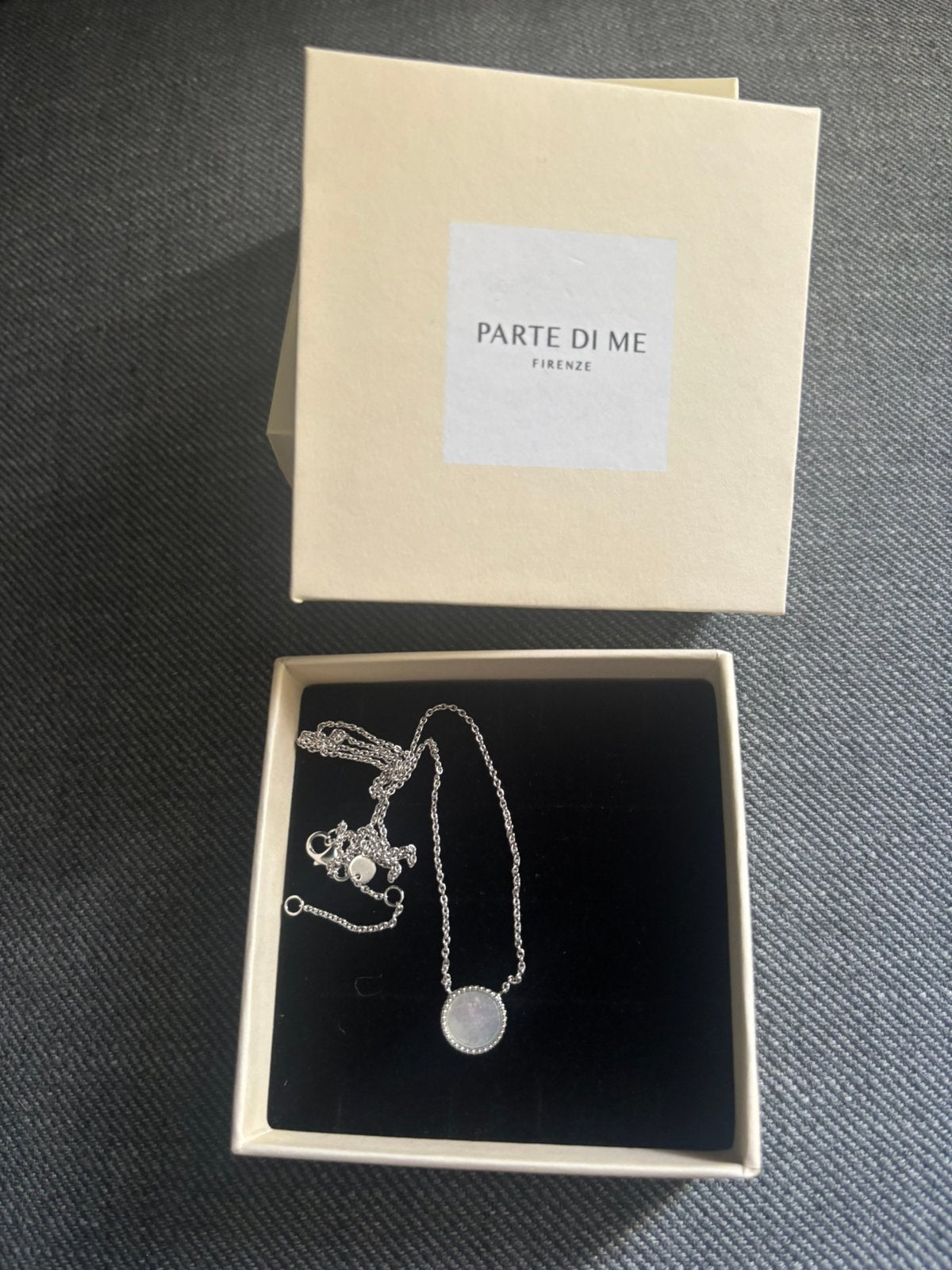 Parte Di Me Brioso Cortona Dames Ketting Zilver - Wit/Zilver, Verstelbaar, Verzenden, Zo goed als nieuw, Zilver