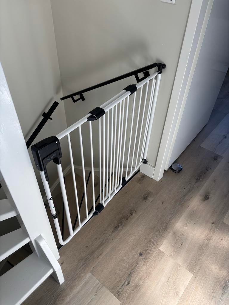 Fenss Traphekje - Veiligheid voor Kinderen en Huisdieren, Ophalen, Zo goed als nieuw, Klemhekje, Metaal of IJzer