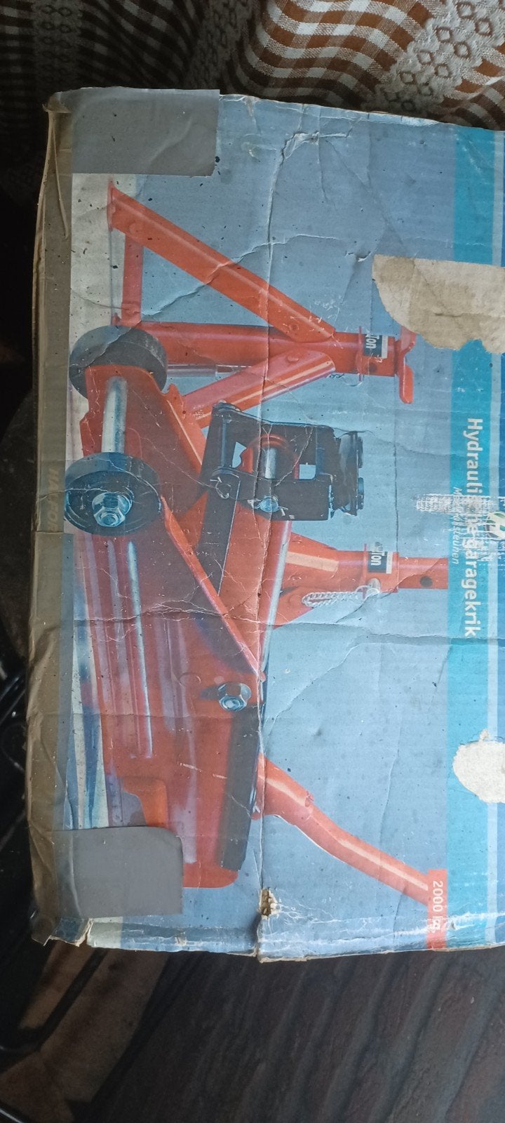 garagekrik hefvermogen 2000kg, Ophalen, Gebruikt, Hydraulisch, Garagekrik