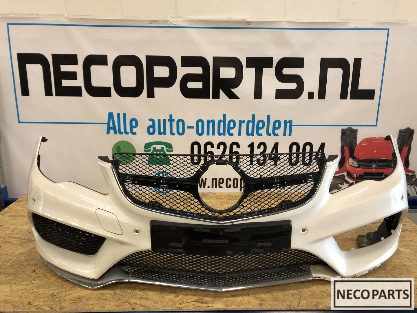 E klasse coupe cabrio w207 facelift Amg voorbumper grill, Gebruikt, -, Voor, Ophalen of Verzenden