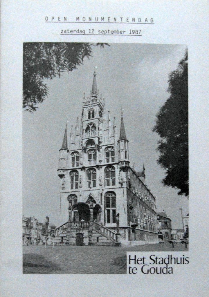 Het stadhuis te Gouda, Ophalen of Verzenden, Zo goed als nieuw