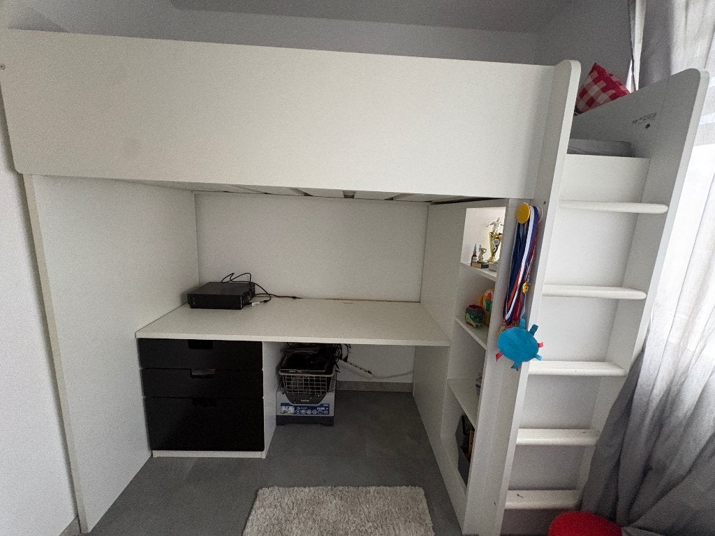 Hoogslaper, Ophalen, Gebruikt, Eenpersoons, 200 cm