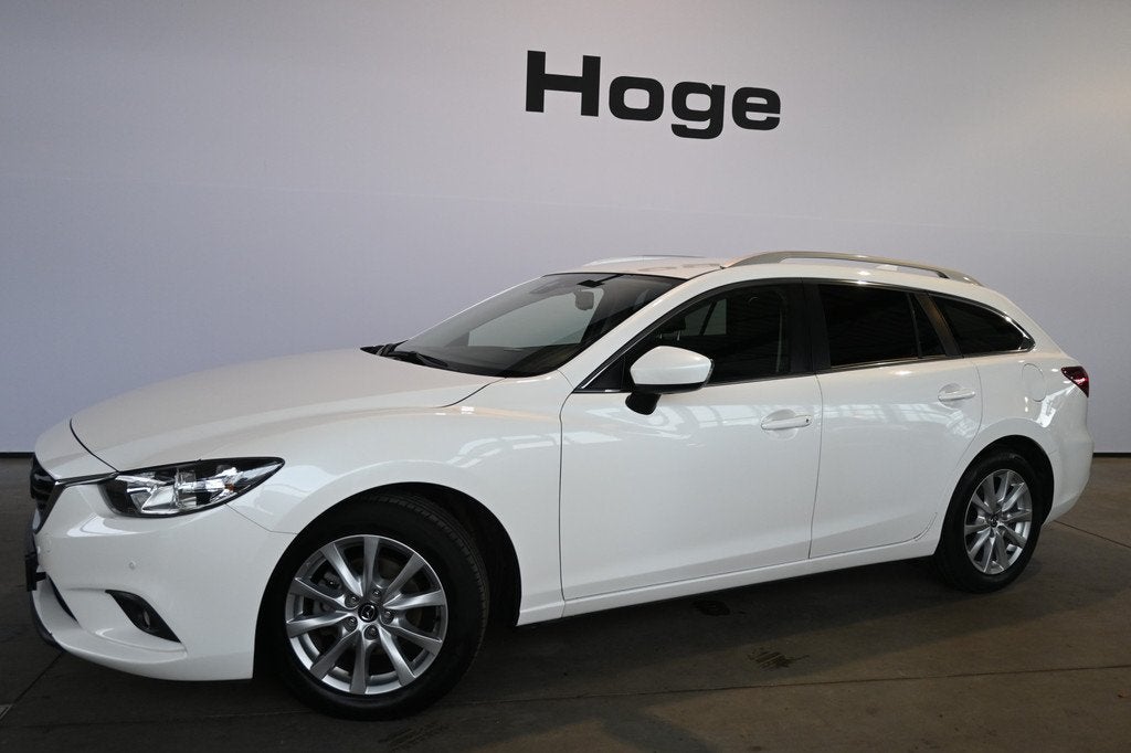 Mazda 6 Sportbreak 2.0 HP TS+ Clima Cruise Control Stoelverw, Auto's, Mazda, Voorwielaandrijving, Stof, 4 cilinders, Met garantie (alle)