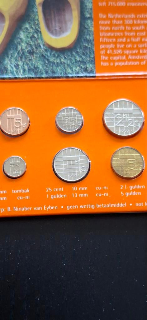 Mini gulden setje bieden, Ophalen of Verzenden, Overige landen