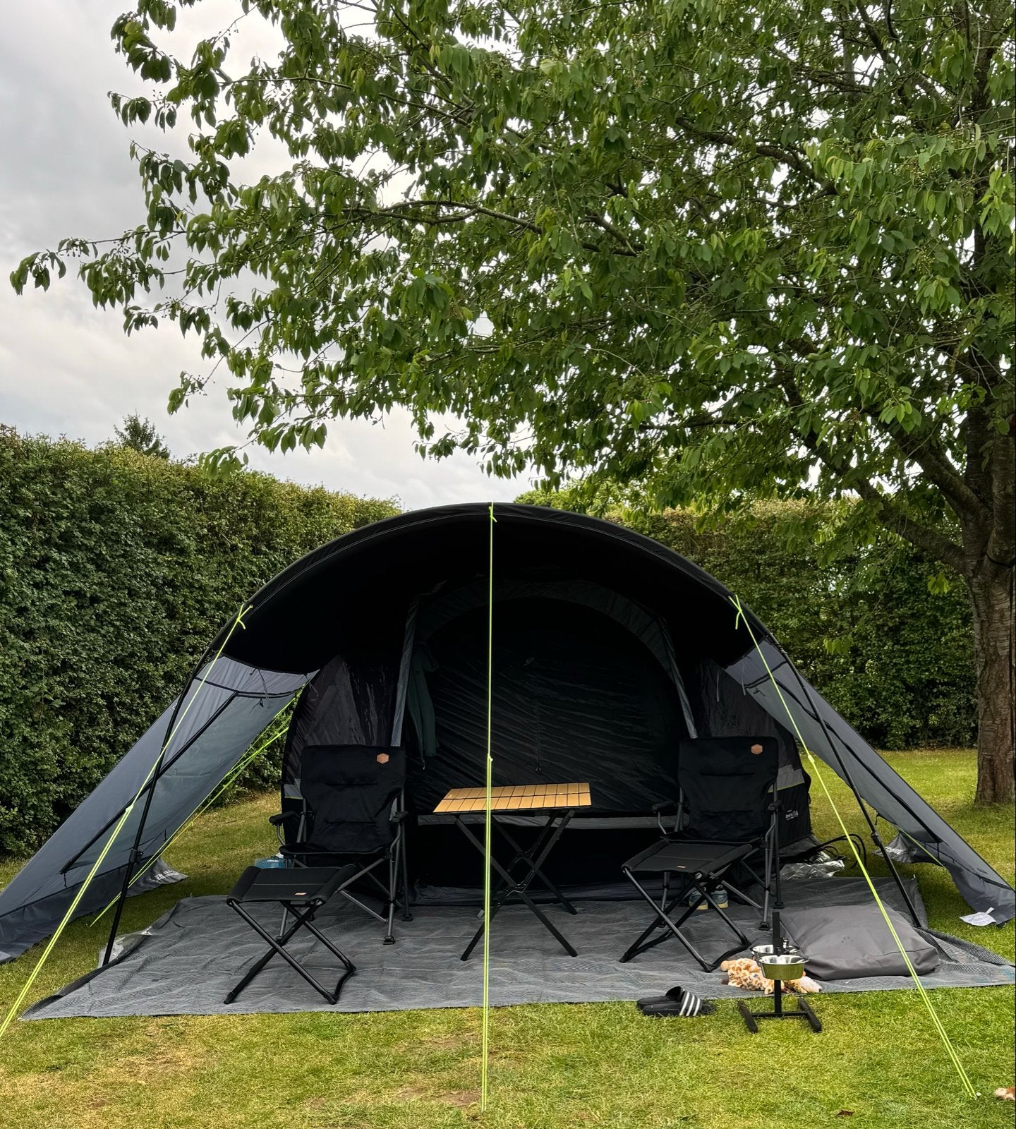 Obelink Summer 4 XL Easy Air CoolDark tunneltent, Ophalen, Gebruikt, Tot en met 4