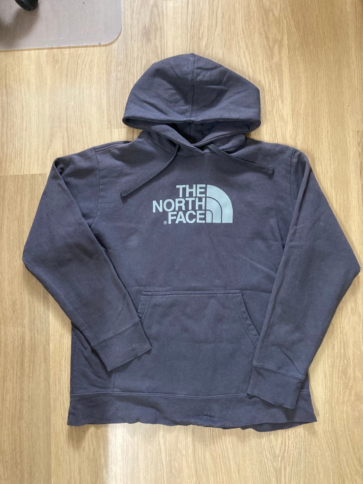 The North Face reflective logo grey vintage hoodie - XL, Maat 56/58 (XL), Ophalen of Verzenden, Zo goed als nieuw, Grijs