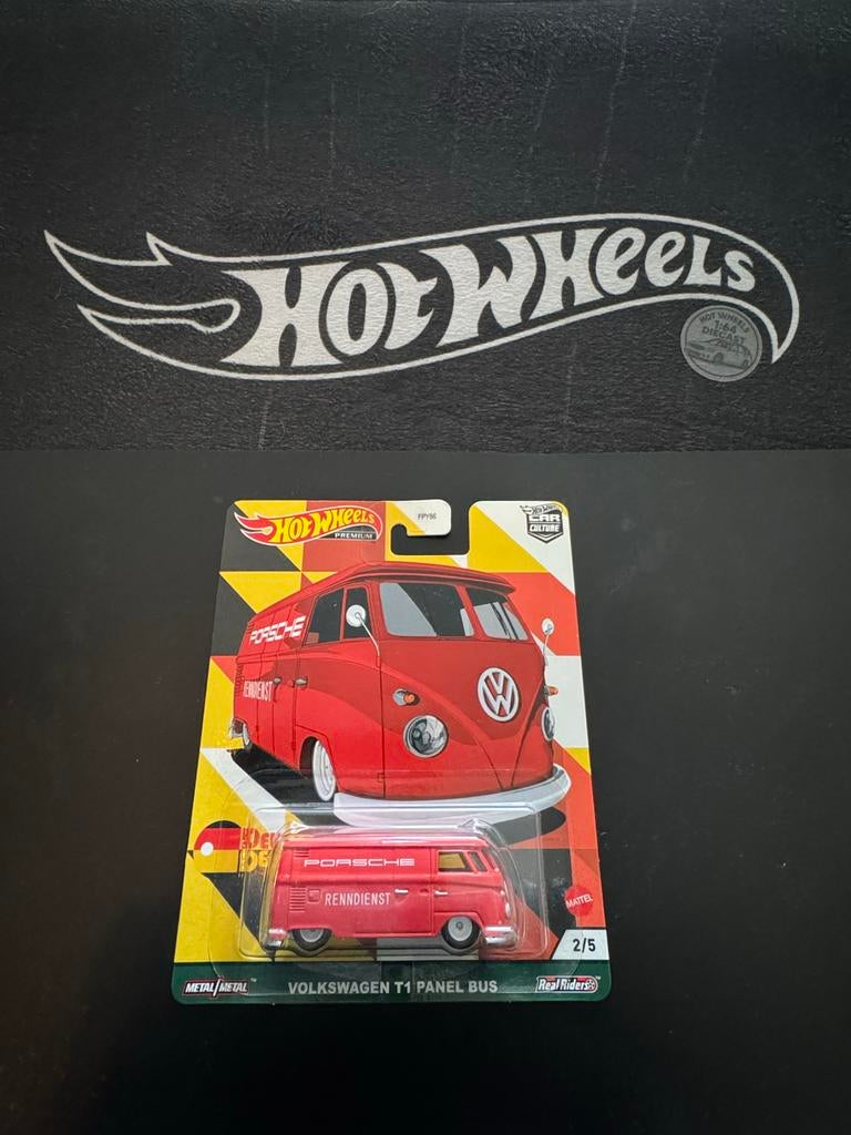 Hot Wheels Premium Volkswagen T1 Panel Bus Porsche, Ophalen of Verzenden, Nieuw, Overige typen