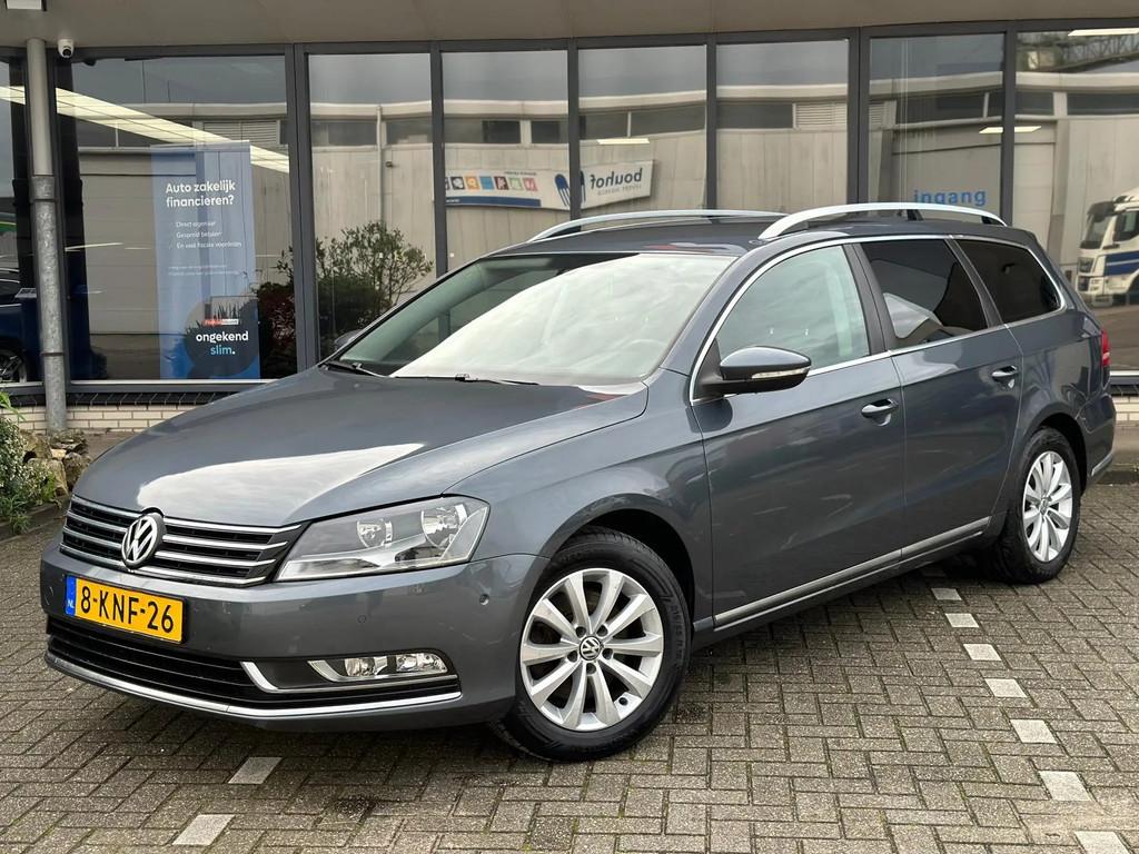 VOLKSWAGEN Passat Variant, Euro 5, Stof, Gebruikt, Zwart