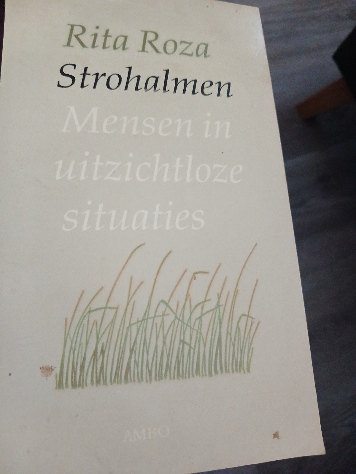 Roza - Strohalmen, Boeken, Ophalen of Verzenden, Zo goed als nieuw, Roza, Nederland