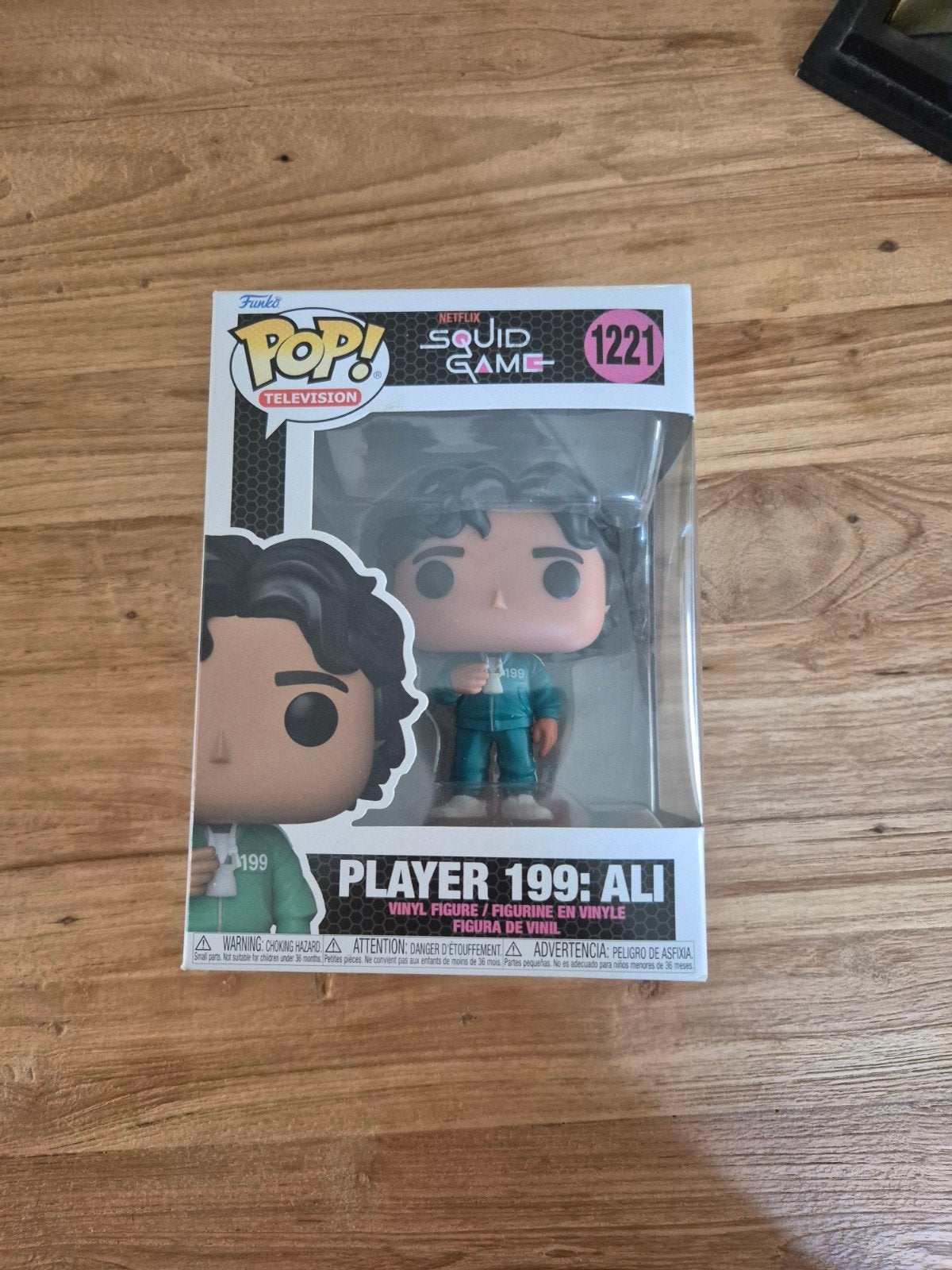 Funko Pop! Squid Game Player 199: Ali (1221), Verzenden