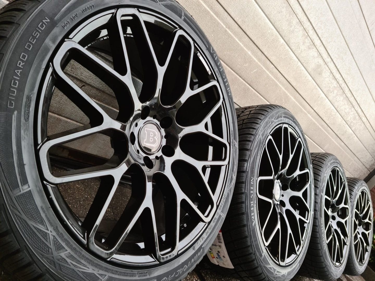 22 " Mercedes G Klasse Brabus G500 G55 G63 W463 W465 velgen, 295 mm, -, -, Banden en Velgen