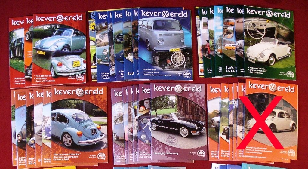 Magazine: Keverwereld Volkswagen collectie 2005 - 2009, Ophalen of Verzenden, Zo goed als nieuw, Volkswagen