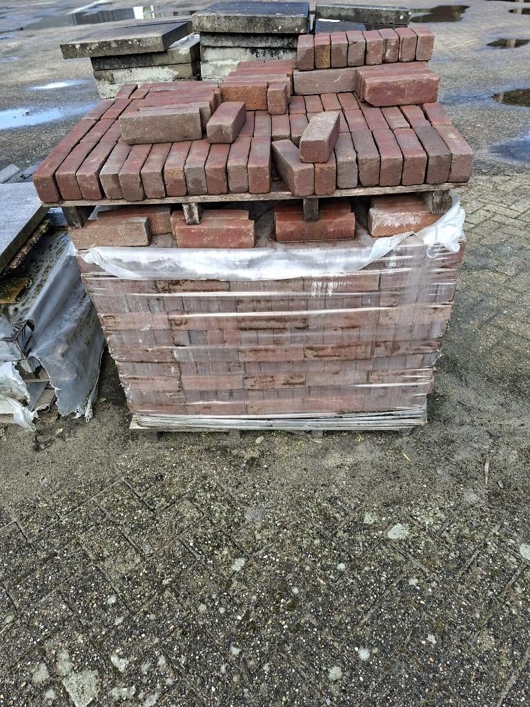 A20. Restpartij Gebakken waalformaat Ruston (10m²), Ophalen, Overige materialen, Info@mbituin.nl, Klinkers