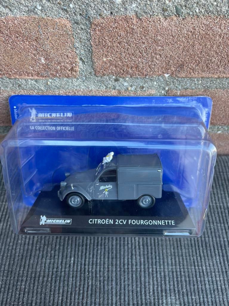 1:43 Citroën 2CV Michelin, Ophalen of Verzenden, Zo goed als nieuw, Auto, Overige merken