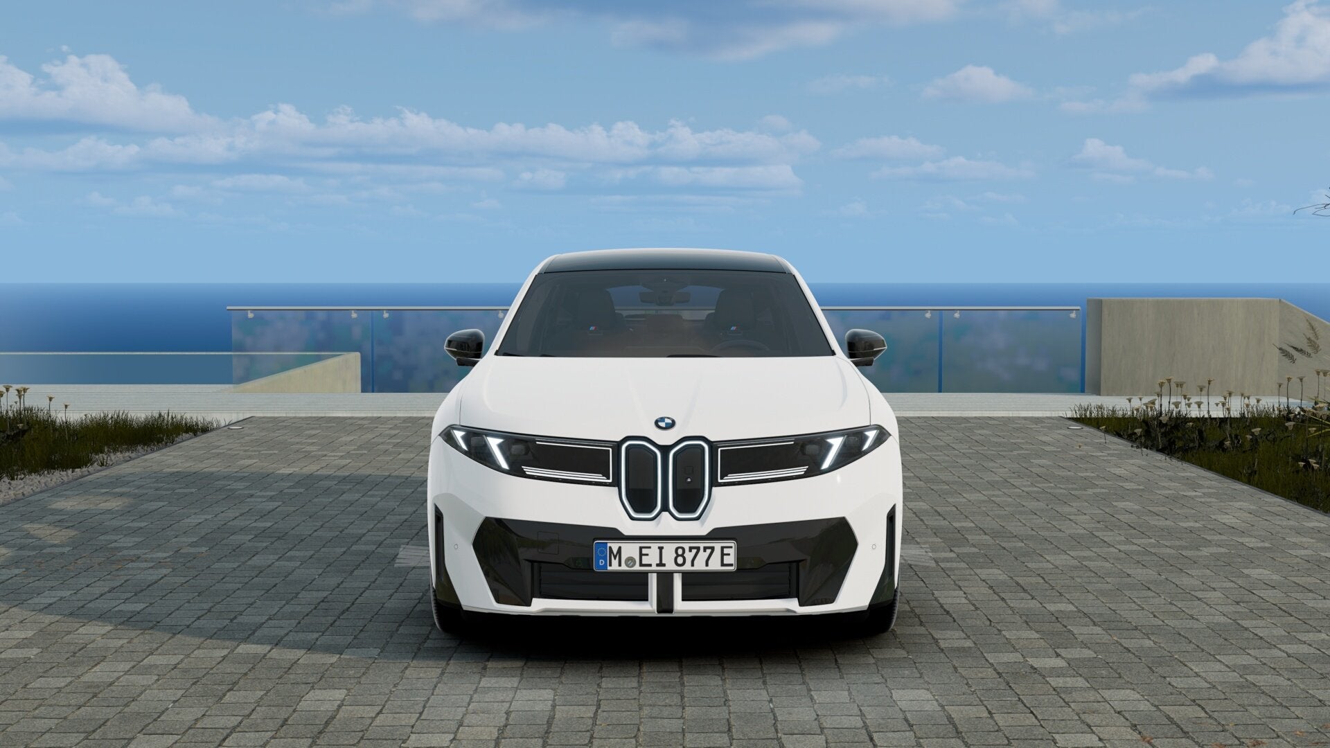 BMW iX3 40 eDrive M Sport / Panoramadak / Trekhaak / M Sport, Automaat, Achterwielaandrijving, Zwart, Automatische klimaatregeling