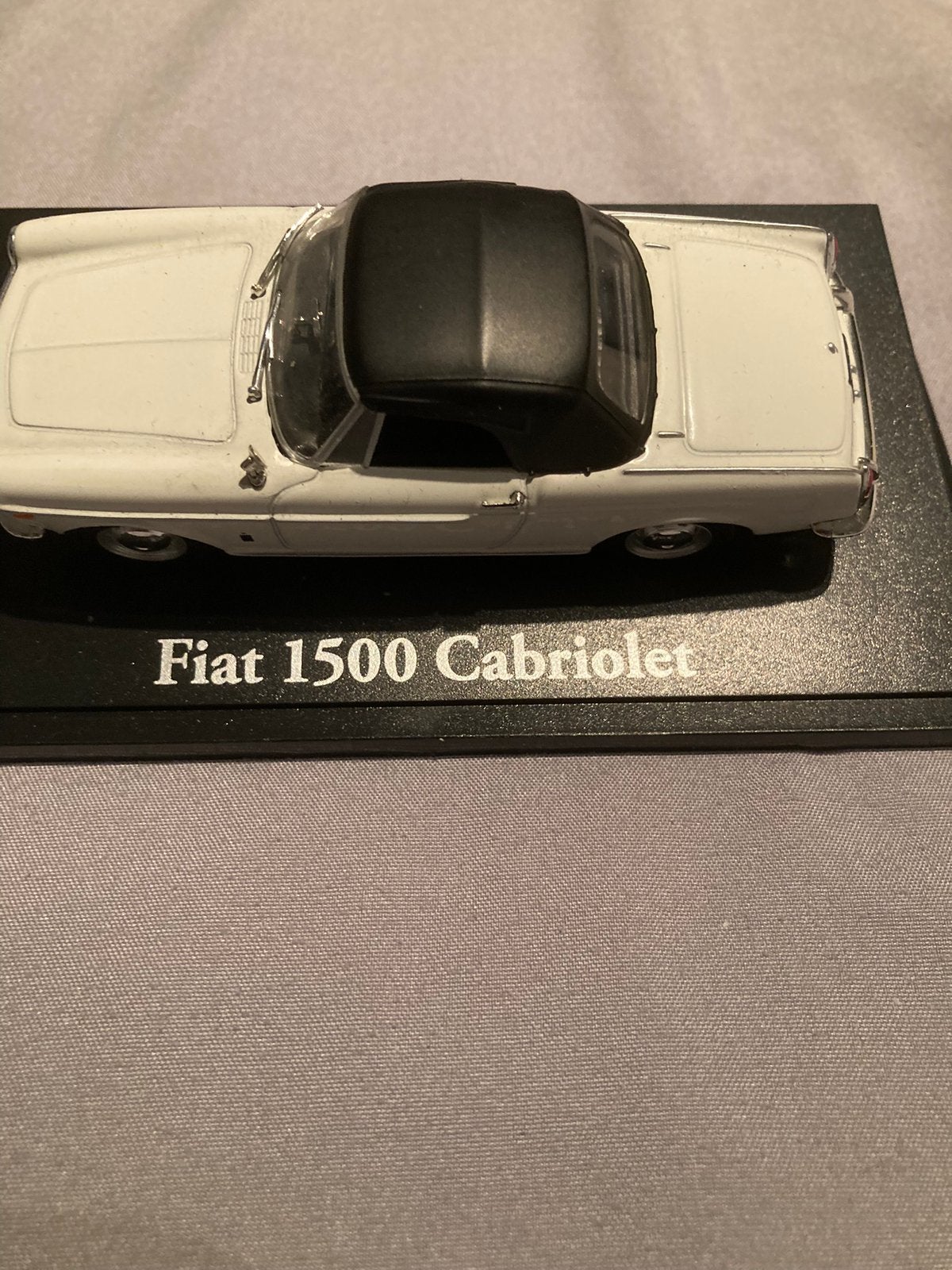Model Fiat 1500 Cabriolet, Ophalen of Verzenden, Zo goed als nieuw, Auto, Overige merken