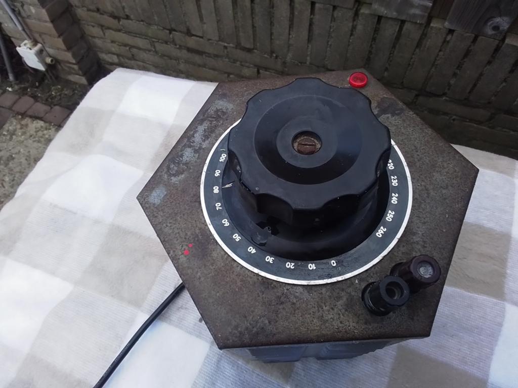 Trafo variac, Ophalen of Verzenden
