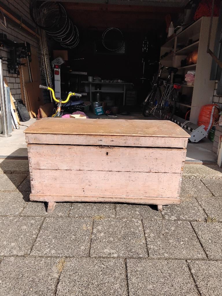 Hutkoffer, Ophalen, Minder dan 50 cm, Gebruikt, 50 tot 100 cm
