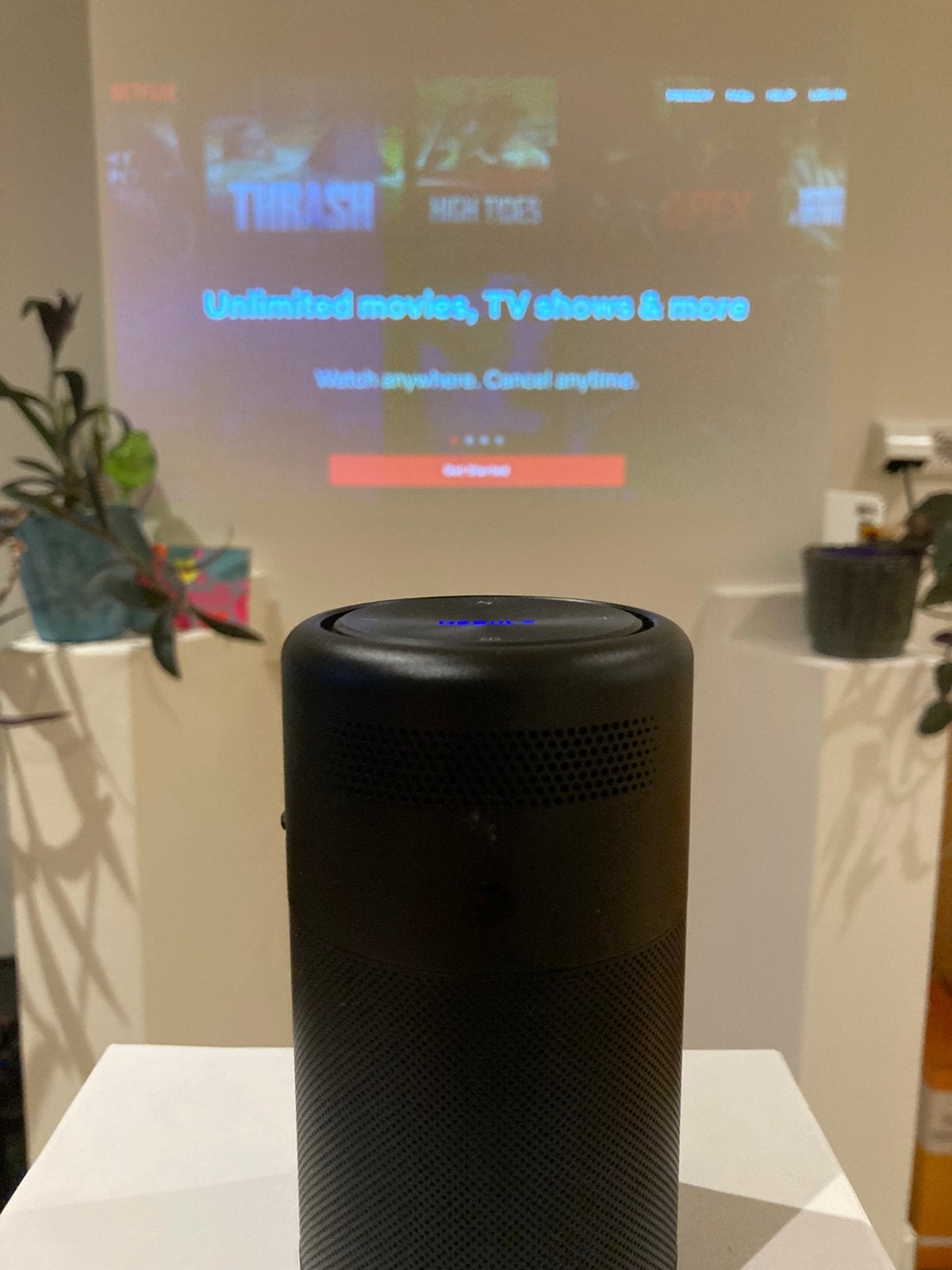 Anker Nebula Capsule Mini beamer met Draagtas, Ophalen of Verzenden, Zo goed als nieuw, DLP, HD (720)