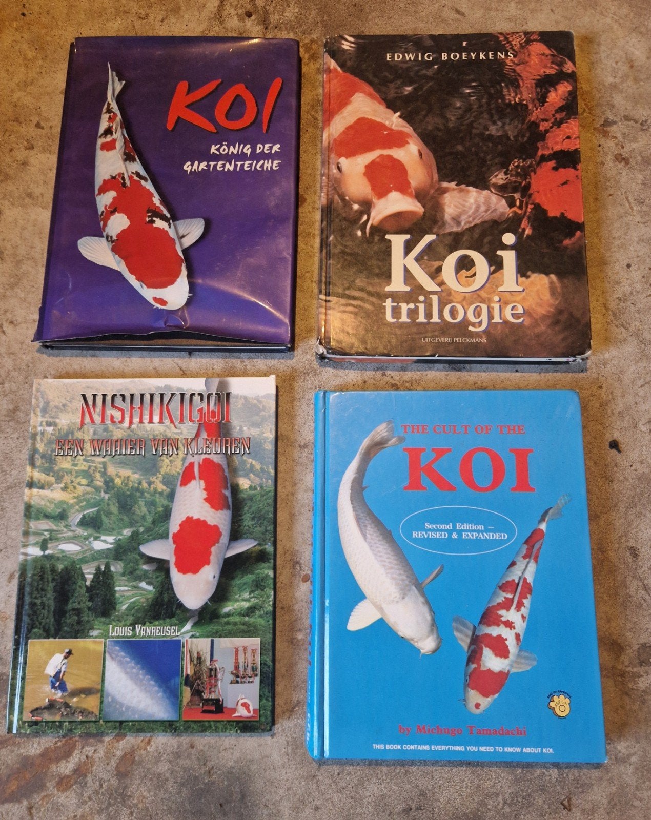 Diverse Koi boeken koikarper Nishikigoi, Ophalen of Verzenden, Gelezen, Vissen