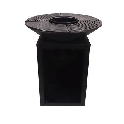 Sens-Line - Evi bbq firepit - 80x80x92cm - Zwart, Ophalen of Verzenden, Nieuw