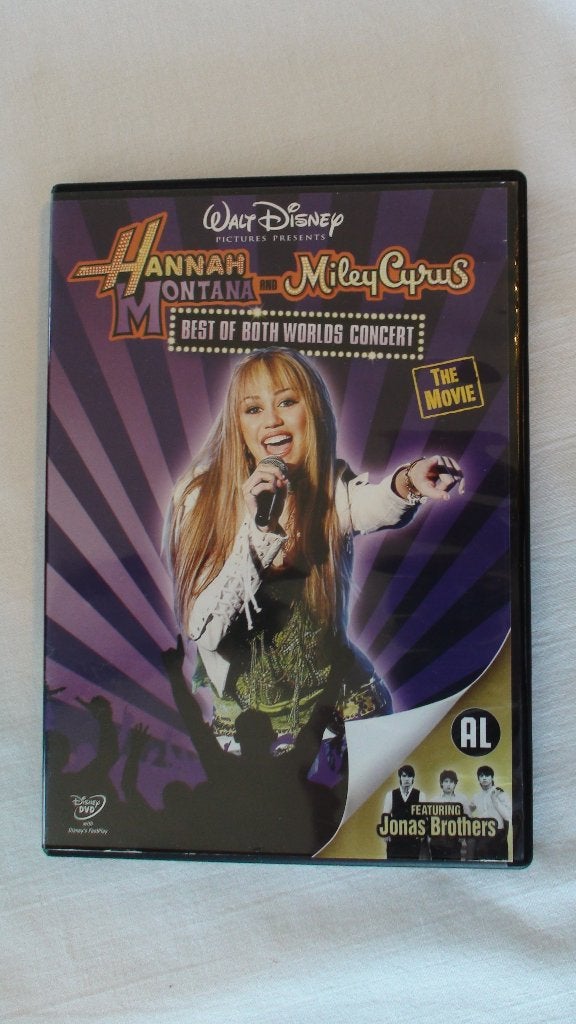 Walt disney Hannah Montana Miley Cyrus, Alle leeftijden, Overige genres, Ophalen of Verzenden, Zo goed als nieuw