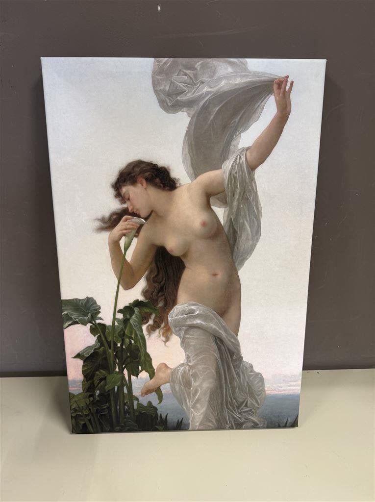William Adolphe Bouguereau Laurore Canvas print, Verzamelen, Posters, Ophalen of Verzenden, Zo goed als nieuw, A1 t/m A3, Film en Tv