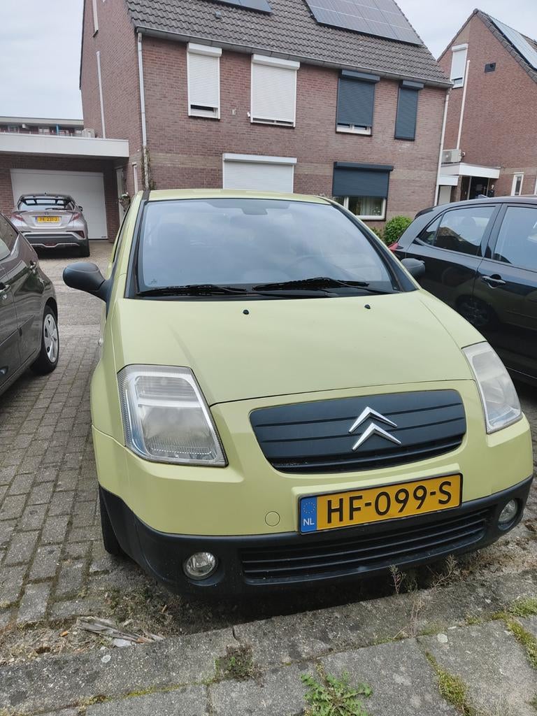 Citroën C2 1.1 I 2005 Geel, Auto's, Citroën, Particulier, C2, Benzine, C, Hatchback, Handgeschakeld, Geïmporteerd, Geel, Voorwielaandrijving