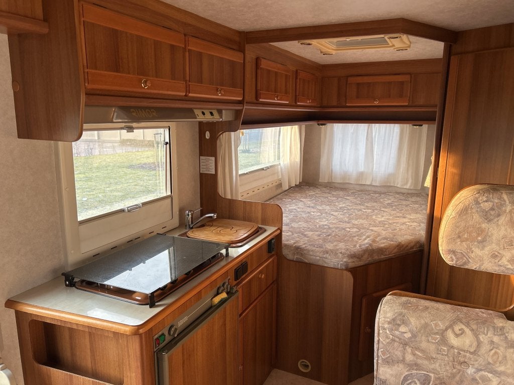 VW LT 35 CAMPER RIMOR 670 SAILER ZEER NETTE STAAT!, Ringverwarming, Achteruitrijcamera, Bedrijf, Koelkast