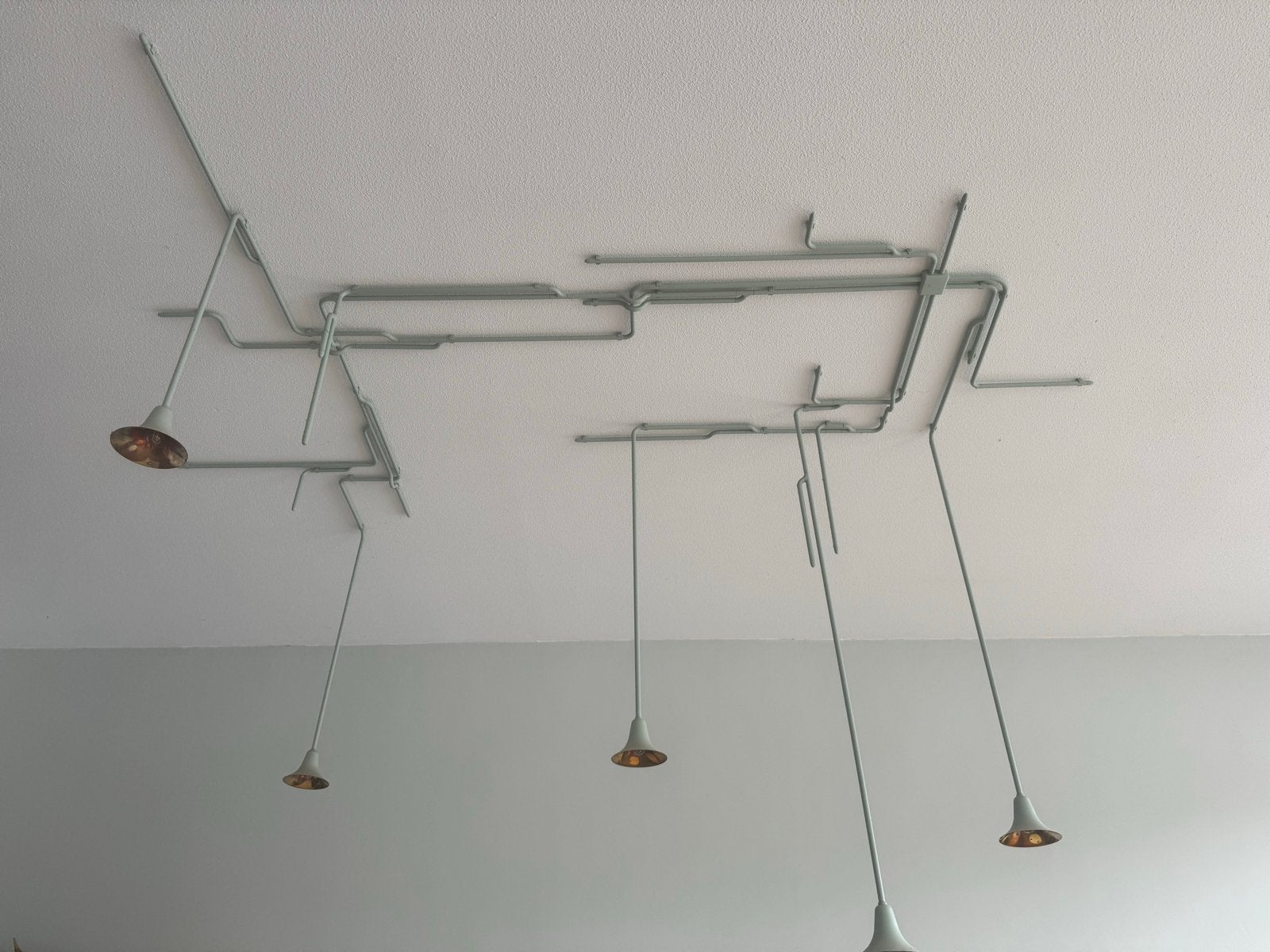 Unieke op maat gemaakte lamp forest door ontwerper duo