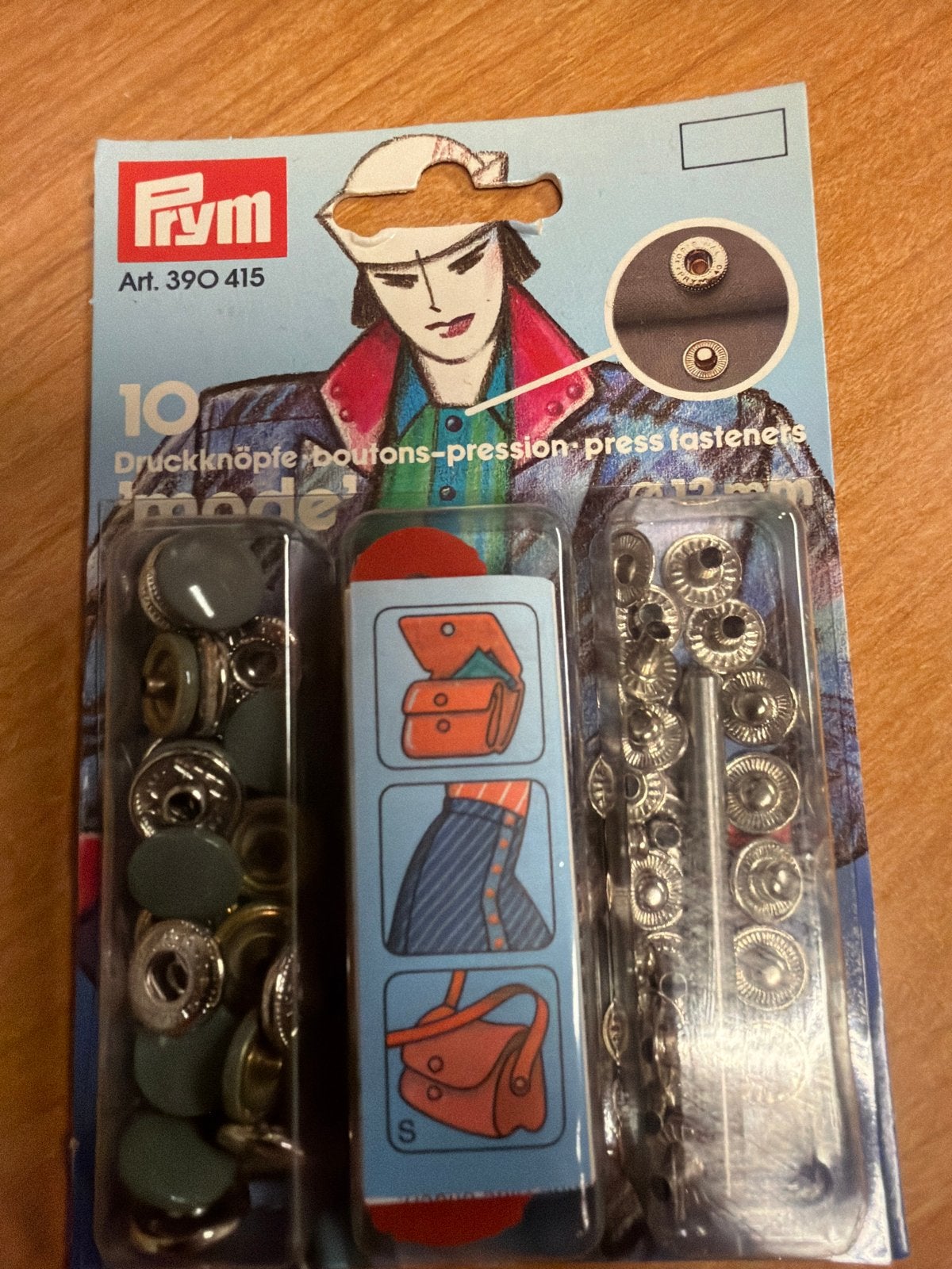 Prym drukknopen 12mm - 10 stuks - Nieuw, Ophalen of Verzenden, Nieuw, Knoop of Knopen