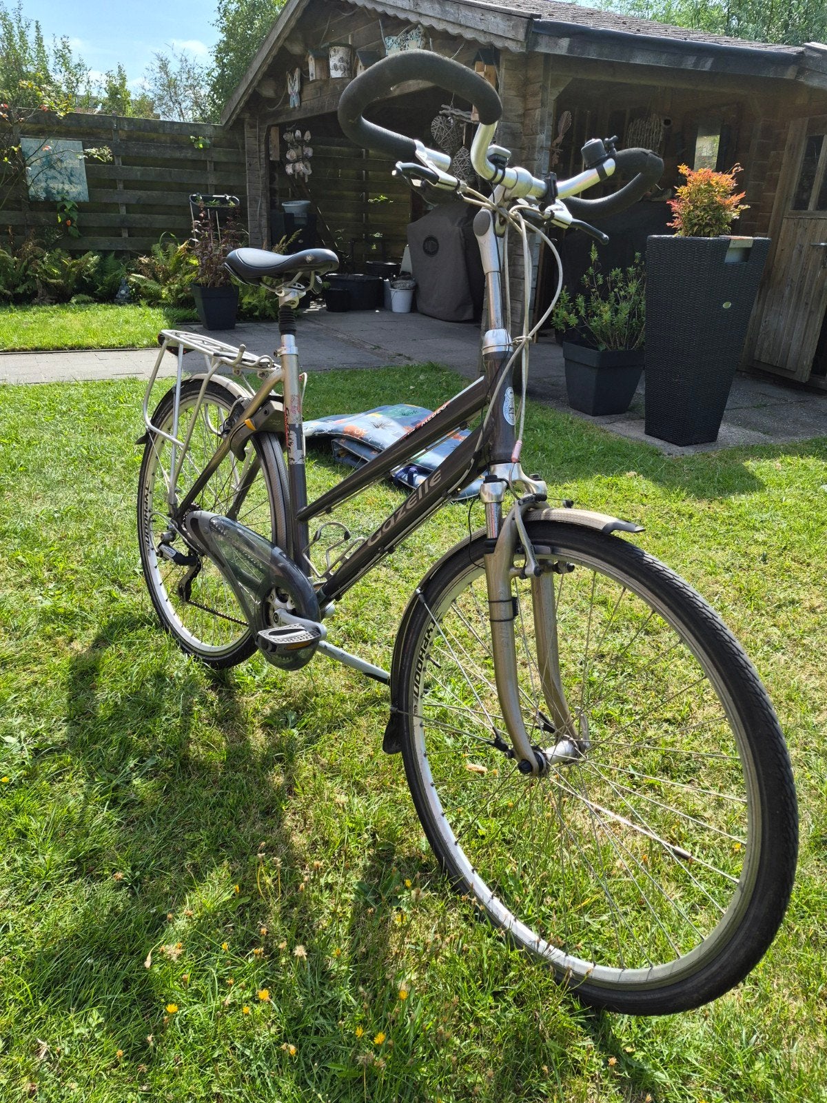 Hybride Fiets Gazelle Medeo  met 24 Versnellingen en, Fietsen en Brommers, Fietsen | Dames | Damesfietsen, Ophalen, Gebruikt, Velgrem